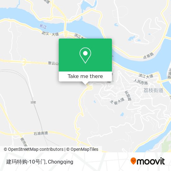 建玛特购-10号门 map