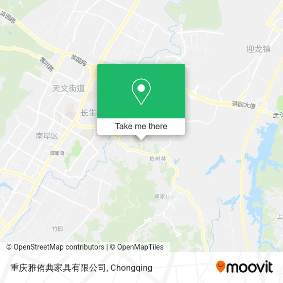 重庆雅侑典家具有限公司 map