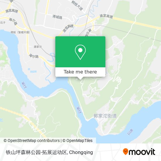 铁山坪森林公园-拓展运动区 map