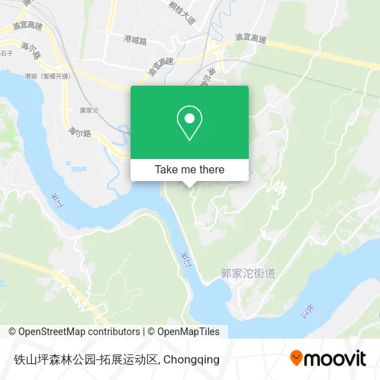 铁山坪森林公园-拓展运动区 map