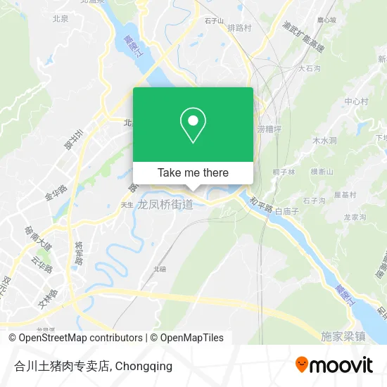 合川土猪肉专卖店 map