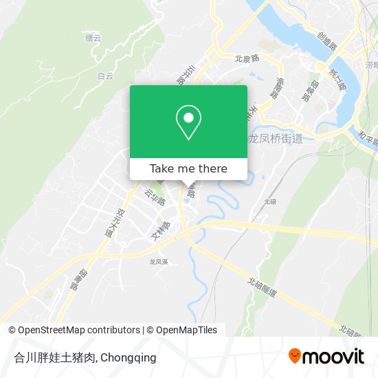 合川胖娃土猪肉 map