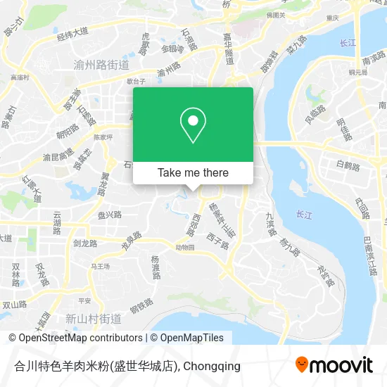 合川特色羊肉米粉(盛世华城店) map