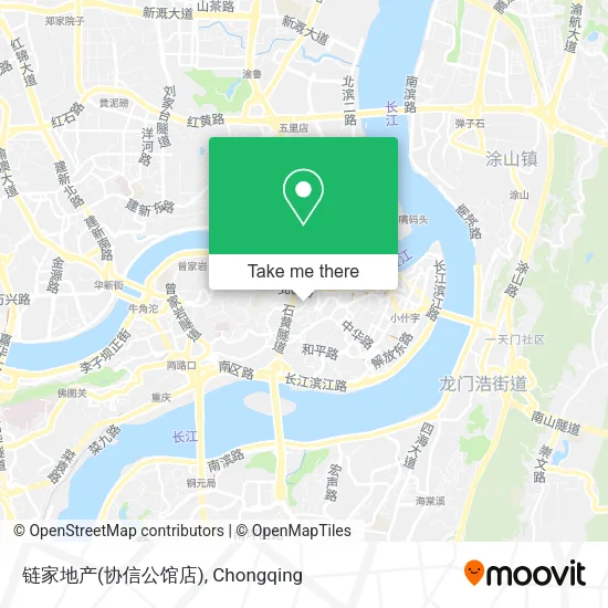 链家地产(协信公馆店) map