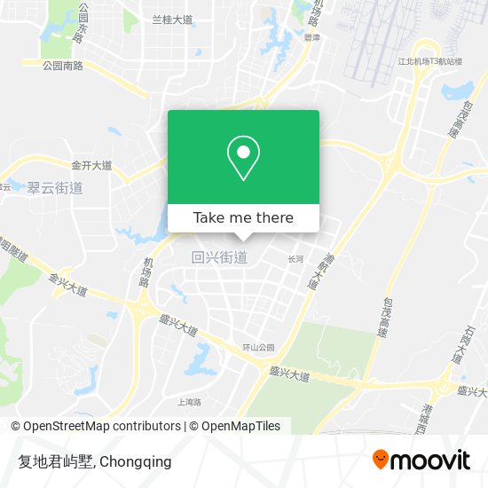 复地君屿墅 map