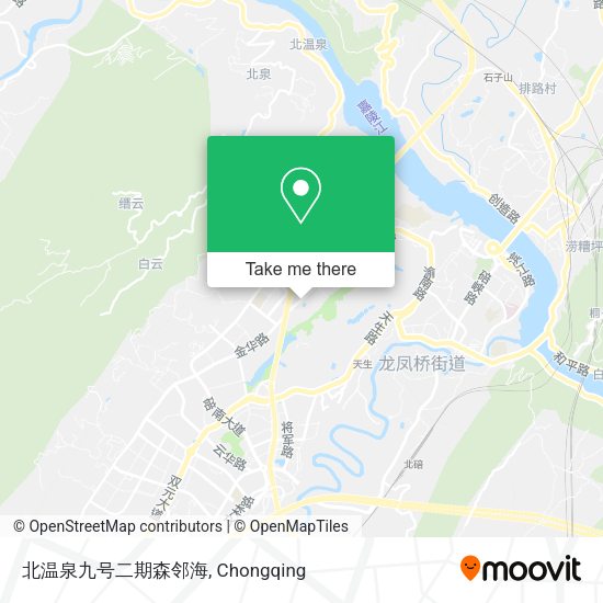 北温泉九号二期森邻海 map