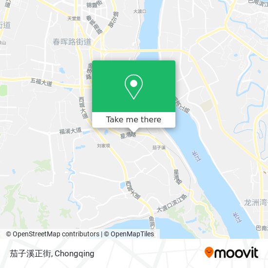 茄子溪正街 map