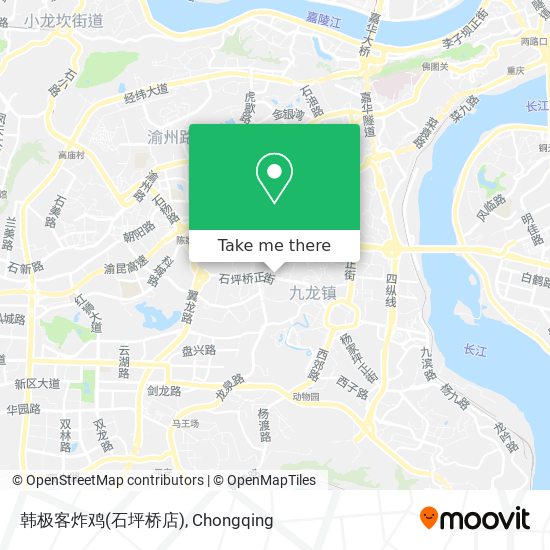 韩极客炸鸡(石坪桥店) map