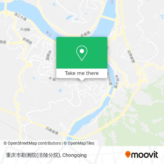 重庆市勘测院(涪陵分院) map