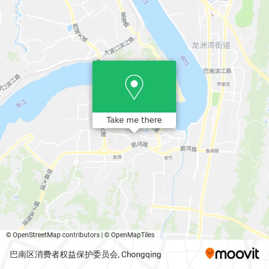 巴南区消费者权益保护委员会 map