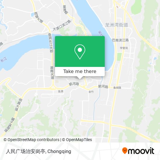 人民广场治安岗亭 map