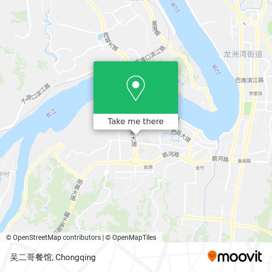 吴二哥餐馆 map