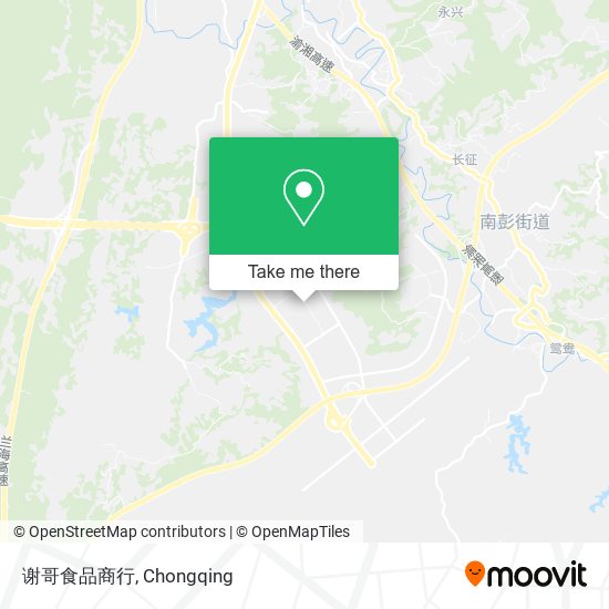 谢哥食品商行 map