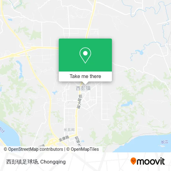 西彭镇足球场 map
