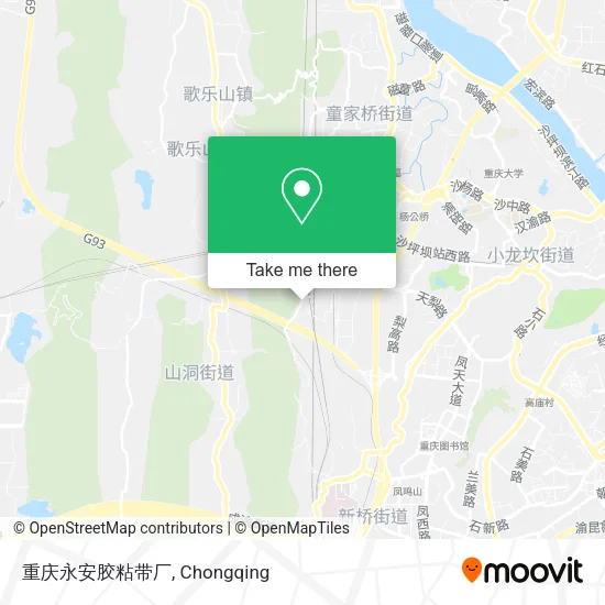 重庆永安胶粘带厂 map