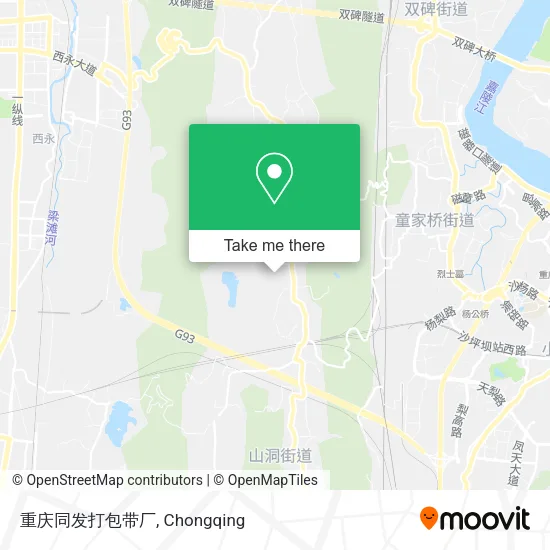 重庆同发打包带厂 map