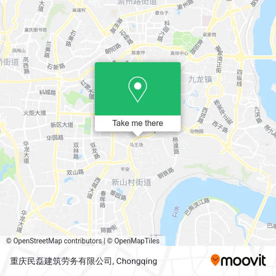 重庆民磊建筑劳务有限公司 map