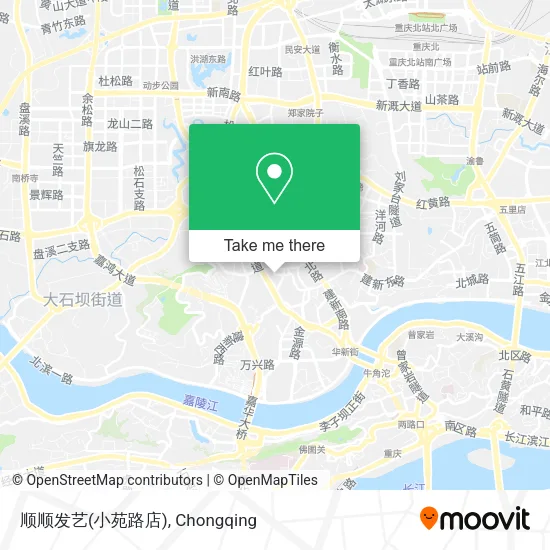 顺顺发艺(小苑路店) map