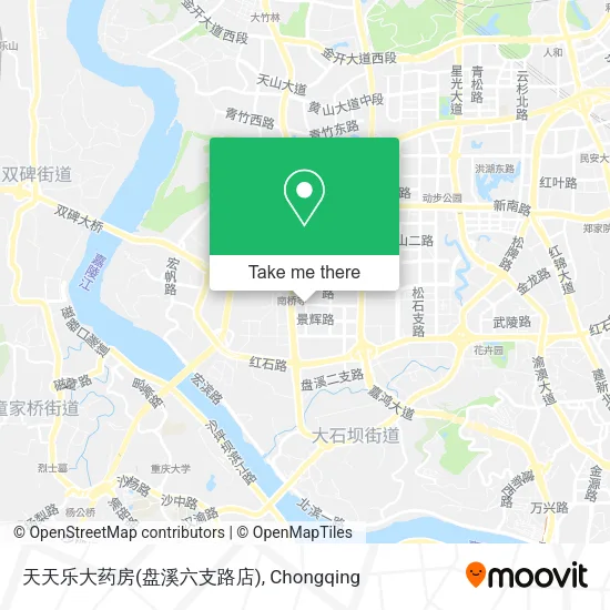 天天乐大药房(盘溪六支路店) map