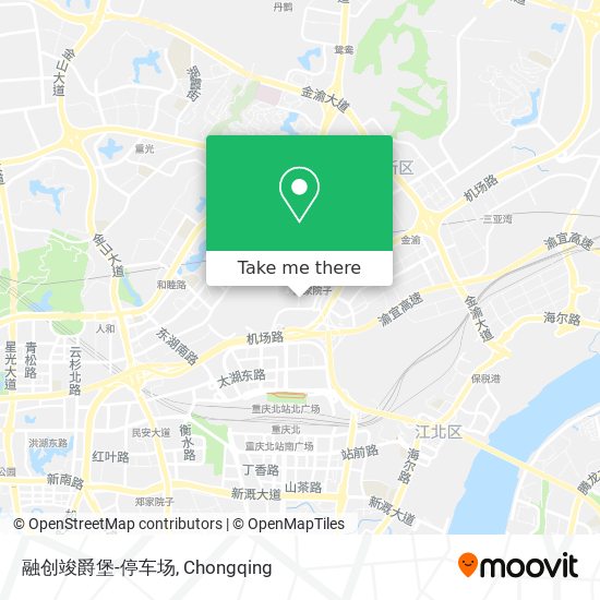 融创竣爵堡-停车场 map