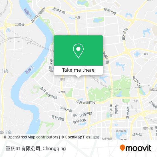 重庆41有限公司 map