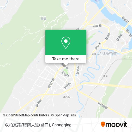 双柏支路/碚南大道(路口) map