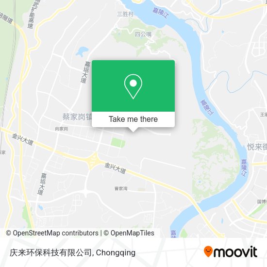 庆来环保科技有限公司 map