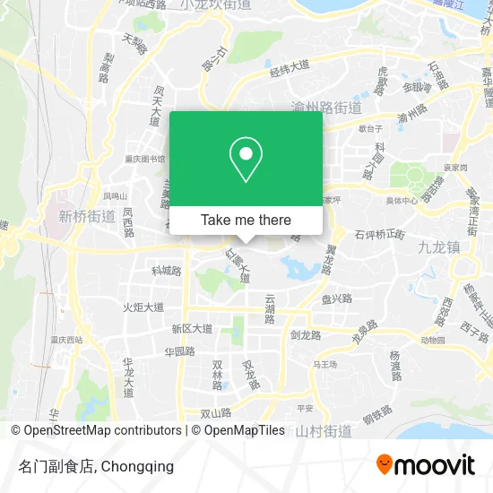 名门副食店 map