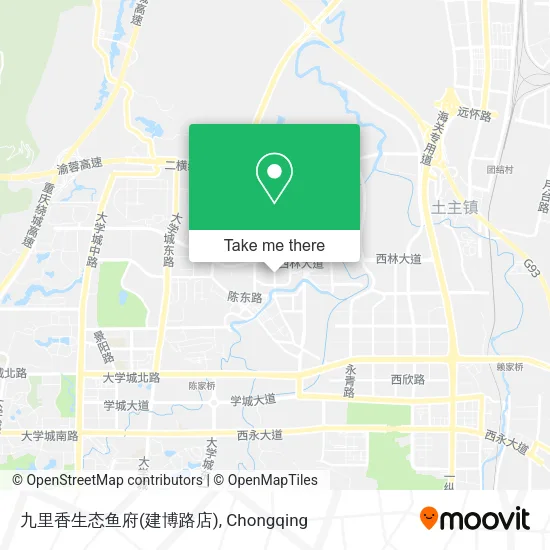 九里香生态鱼府(建博路店) map