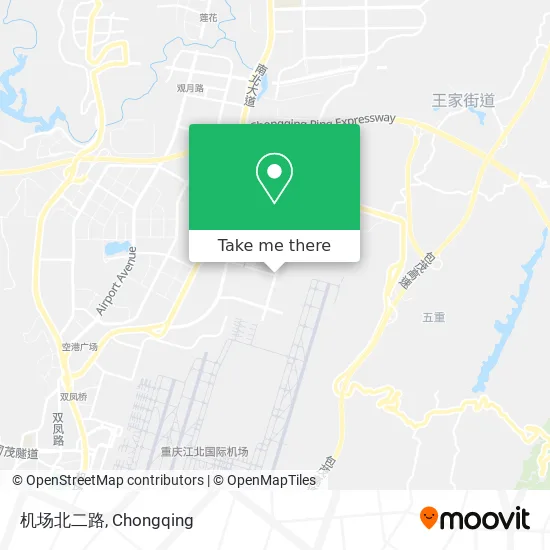 机场北二路 map