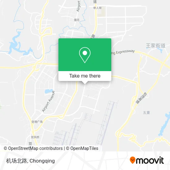 机场北路 map