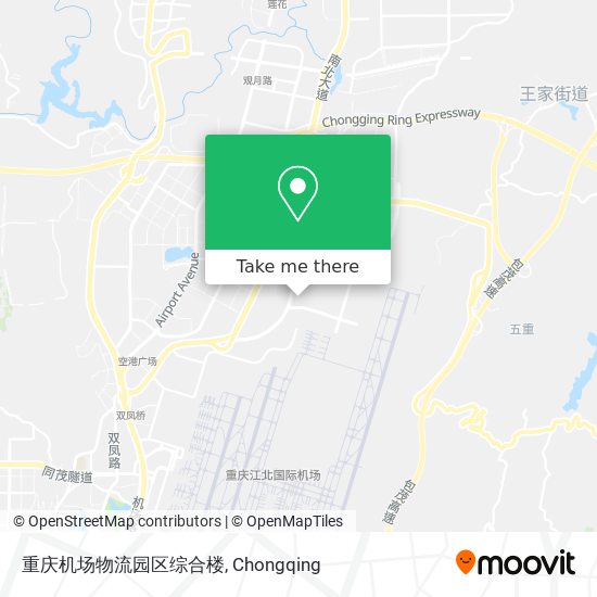 重庆机场物流园区综合楼 map