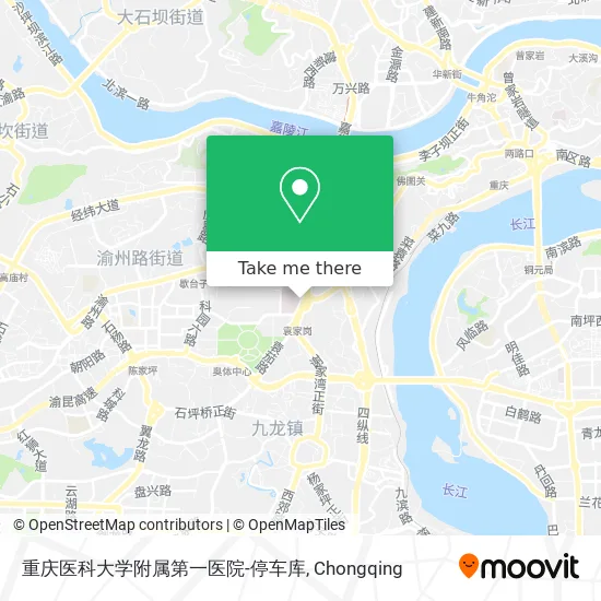 重庆医科大学附属第一医院-停车库 map