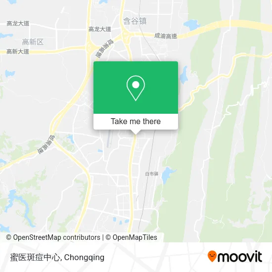 蜜医斑痘中心 map