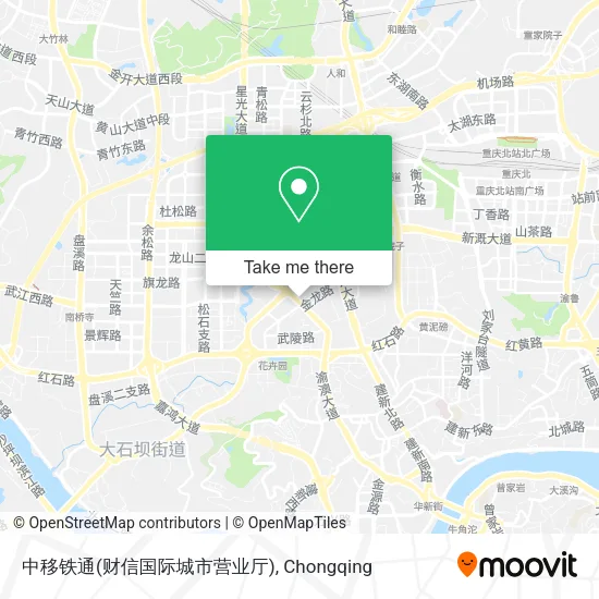 中移铁通(财信国际城市营业厅) map