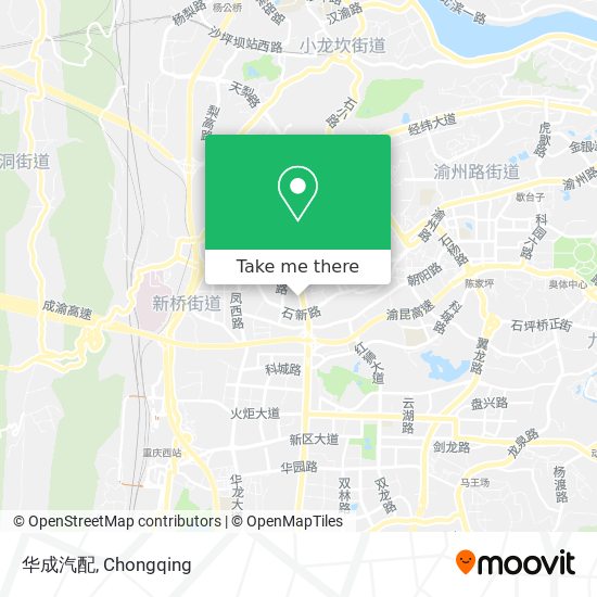 华成汽配 map