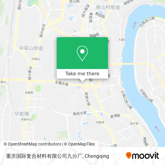 重庆国际复合材料有限公司九分厂 map