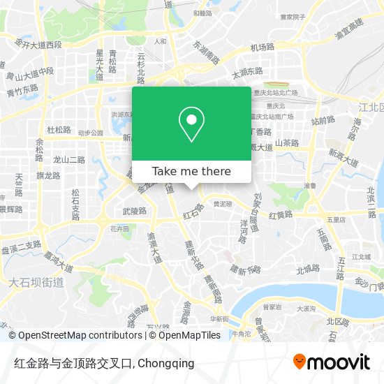 红金路与金顶路交叉口 map