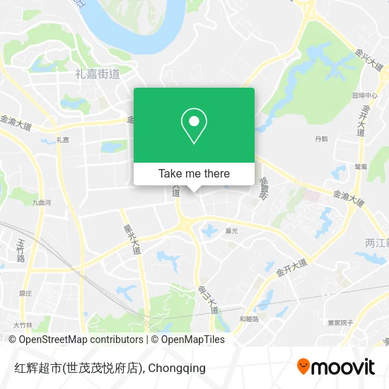 红辉超市(世茂茂悦府店) map