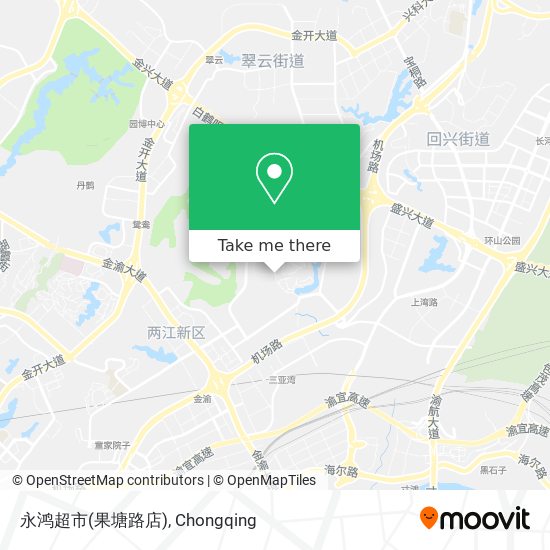 永鸿超市(果塘路店) map