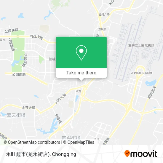 永旺超市(龙永街店) map