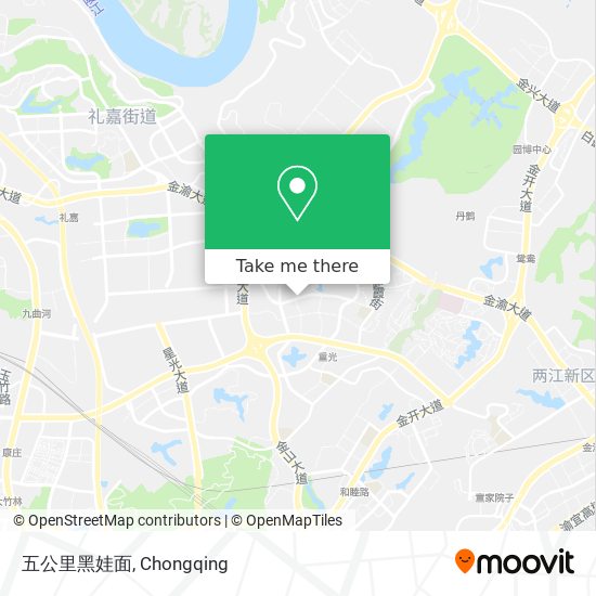 五公里黑娃面 map