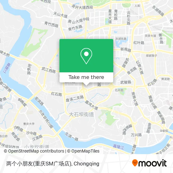 两个小朋友(重庆SM广场店) map