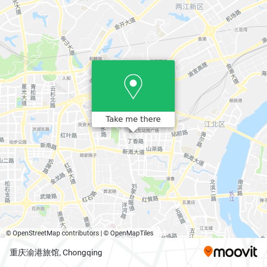 重庆渝港旅馆 map