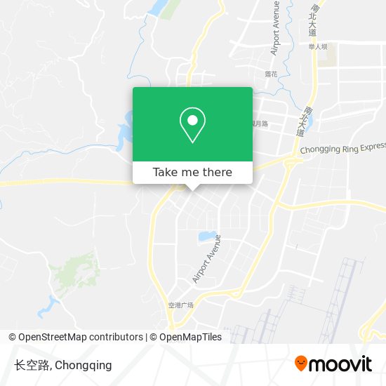 长空路 map