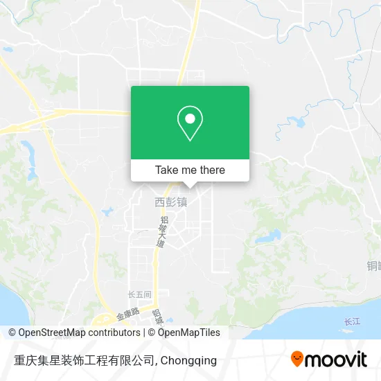 重庆集星装饰工程有限公司 map