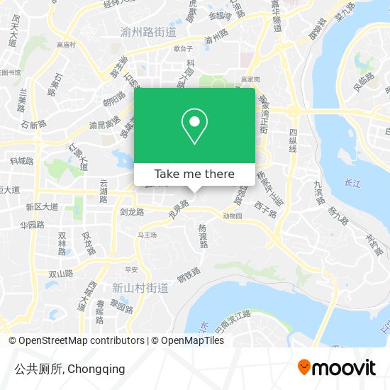 公共厕所 map