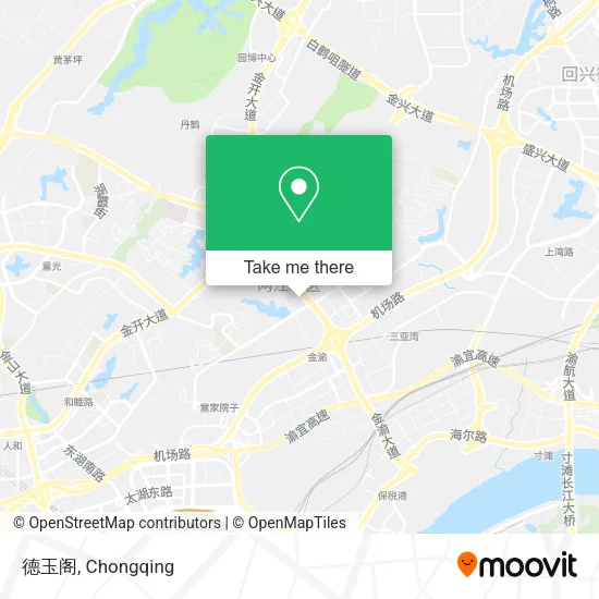 德玉阁 map