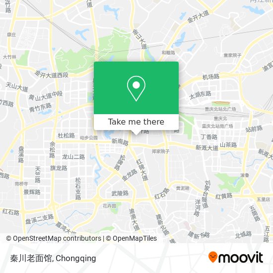 秦川老面馆 map