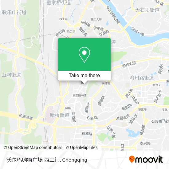 沃尔玛购物广场-西二门 map